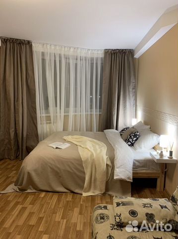 

1-к. квартира, 45 м², 2 кровати