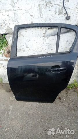 Дверь задняя левая Опель Корса D