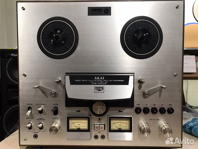 Катушечный магнитофон akai GX-265D