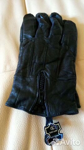 Перчатки кожа новые