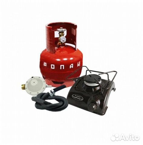 Комплект газовый Турист (Гефест) с баллоном 5 л