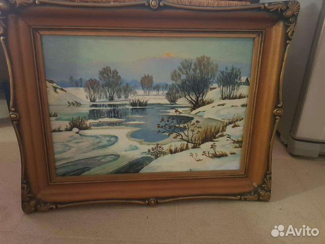 Картина маслом пейзаж