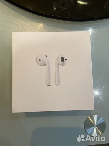 Беспроводные наушники apple airpods оригинал (левы