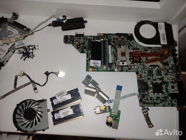 Hp pavilion dv6 3110er XD571EA разбор