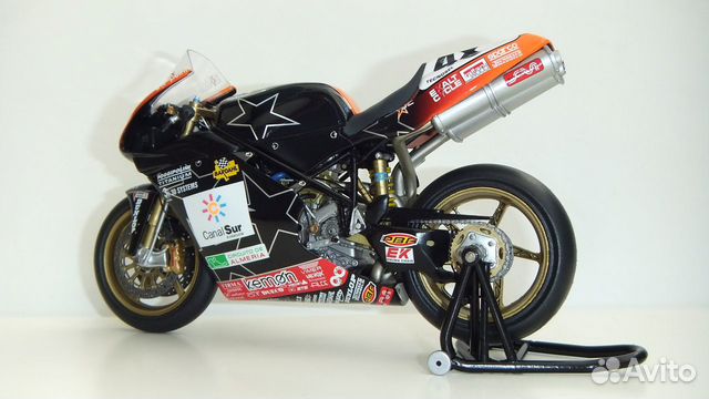 Ducati 998RS D.Garcia #48 WSB 2003 Minichamps 1:12