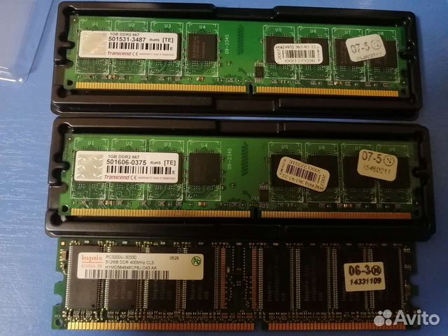 Оперативная память DDR400, DDR2