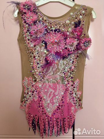 Купальник художественная гимнастика рост 116-122