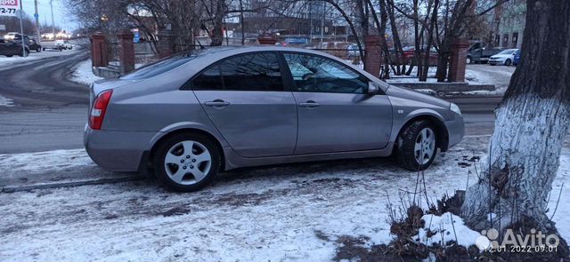 Nissan Primera 1.6 МТ, 2005, 224 824 км