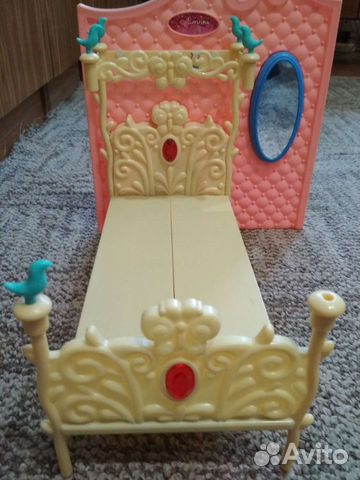 Кроватка для кукол барби