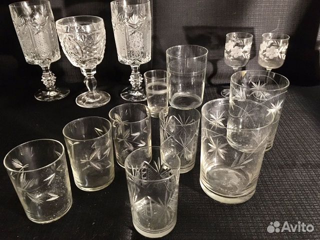 Бокал Фужеры СССР хрусталь