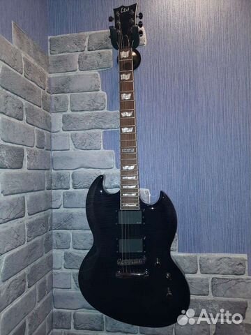 Электрогитара LTD viper-300 FM stblk