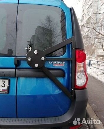 Кронштейн запасного колеса largus Ларгус