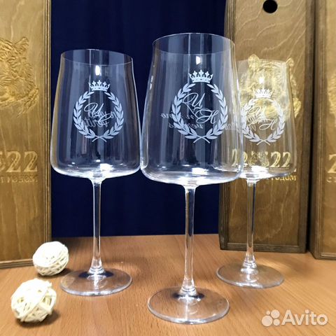 Гравировка на бокалах