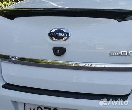 Накладка на задний бампер Datsun on-Do