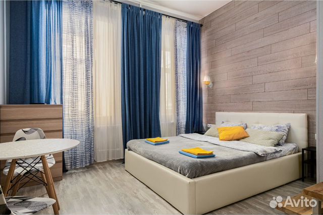 

Квартира-студия, 30 м², 2 кровати