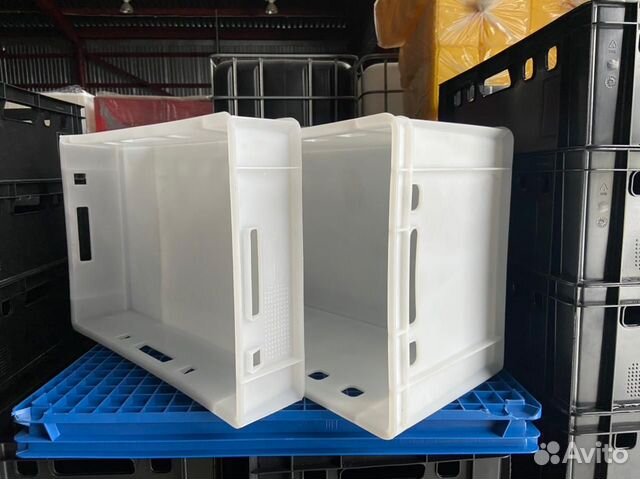 Ящики пластиковые 600х400 глубокой заморозки - 40С
