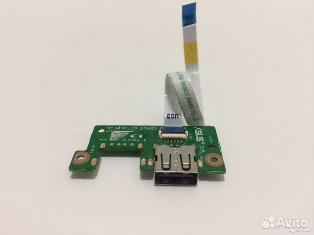 Плата USB ноутбука Asus X550V