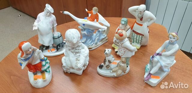 Фарфоровые статуэтки СССР