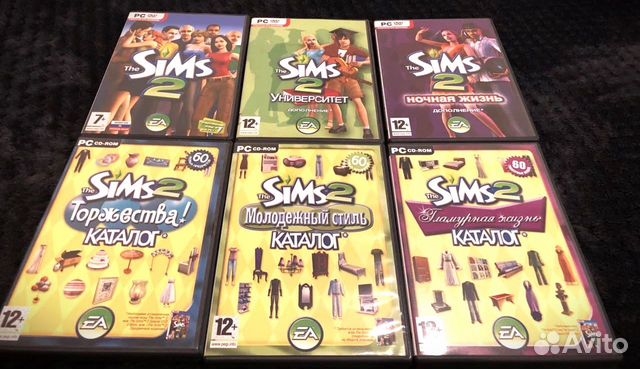 Игры The Sims 2 (+каталоги и дополенения)