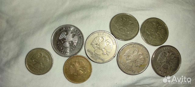 Монеты разные