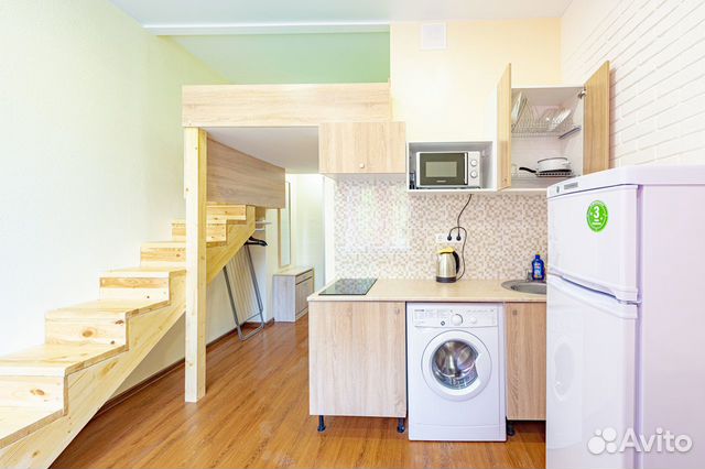 

Квартира-студия, 29 м², 2 кровати