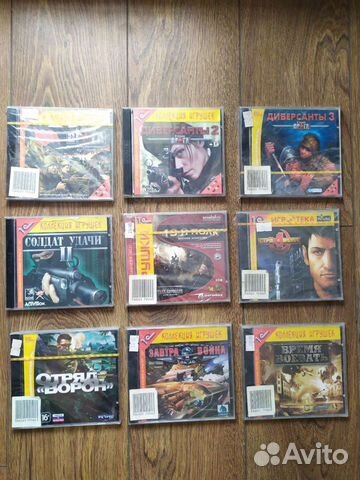 Лицензионные новые PC Шутеры, военные, диски 1С, А