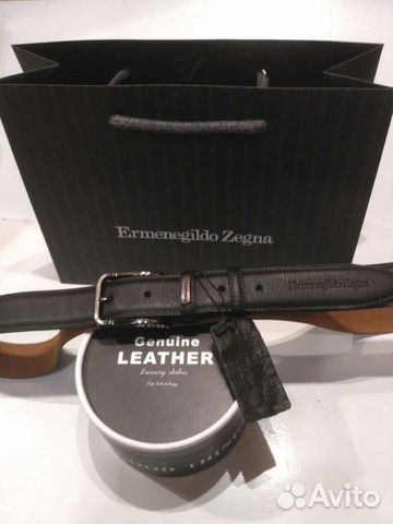 Натуральная Кожа ремень брючный Zegna