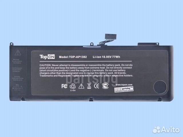 Аккумулятор TOP-AP1382 для MacBook Pro 15