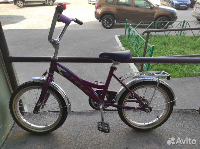 Детский велосипед stels 16