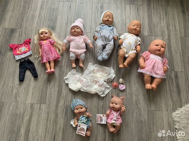 Куклы новые и бу, беби борн