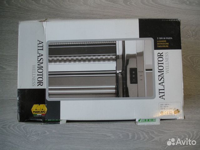 Marcato Atlasmotor Wellness 150mm и разные насадки