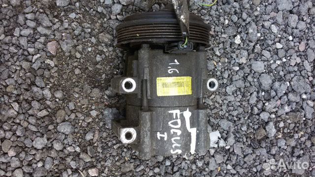 Форд фокус 1 компрессор кондиционера 1.6 дюратек