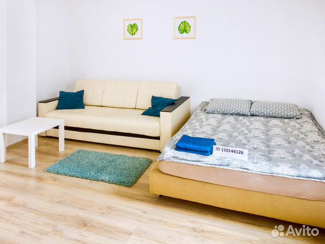 

1-к. квартира, 47 м², 3 кровати