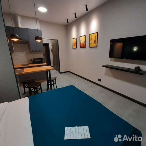 

Квартира-студия, 30 м², 1 кровать