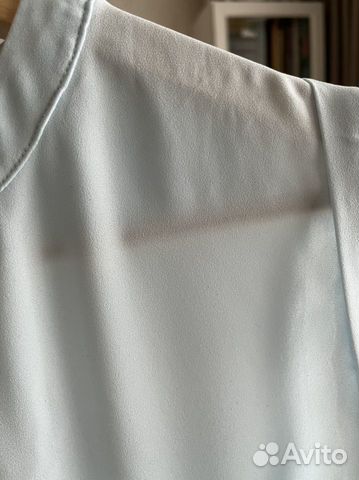 Шифоновая блузка без рукавов, размер 40-42