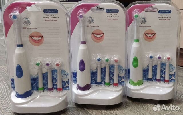 Электронная зубная щетка