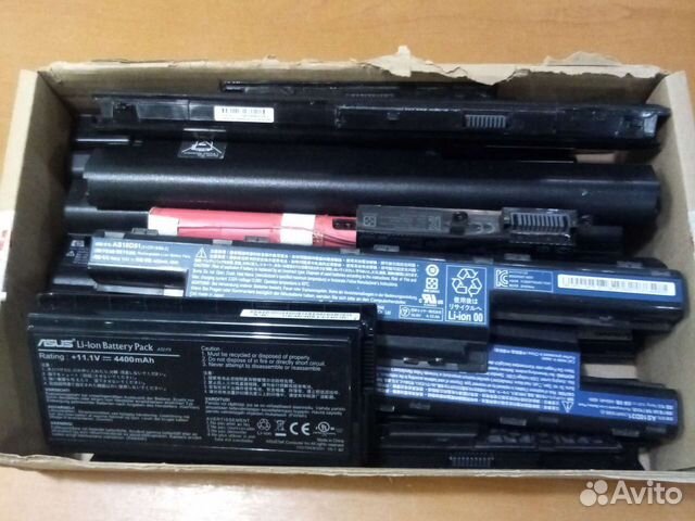 Аккумуляторы для ноутбуков не рабочие