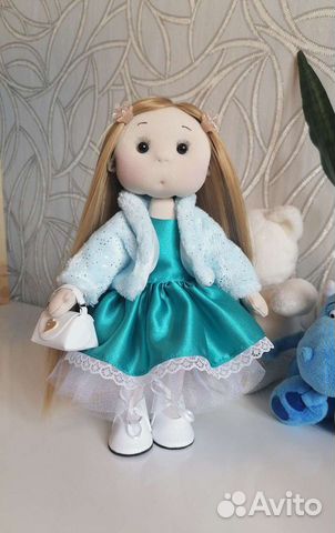 Кукла текстильная Златовласка