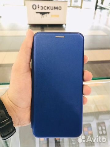 Чехол книжка на Samsung A22S синяя