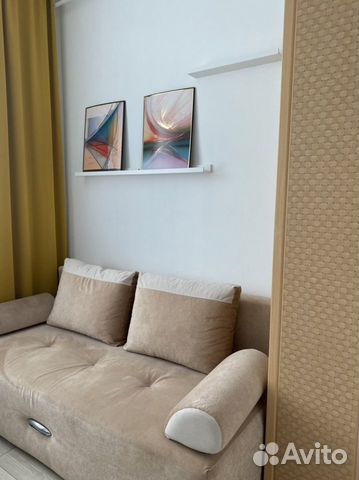 

Квартира-студия, 25 м², 2 кровати
