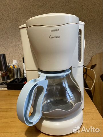 Кофеварка капельная philips cucina