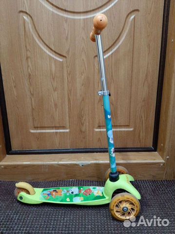 Самокат детский трехколесный б/у