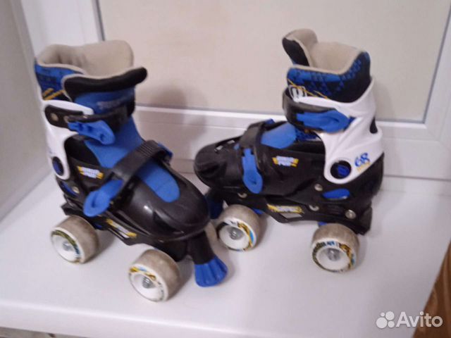 Роликовые коньки детские раздвижные