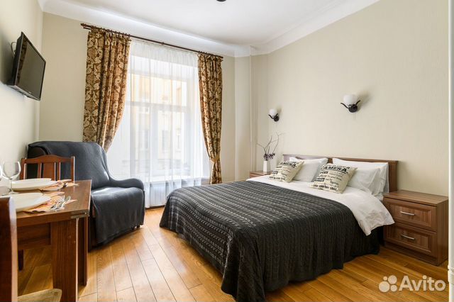 

Квартира-студия, 26 м², 2 кровати