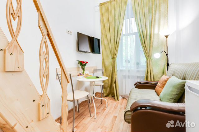

Квартира-студия, 17 м², 2 кровати