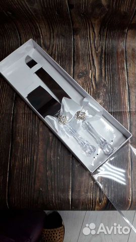 Нож и лопатка для торта