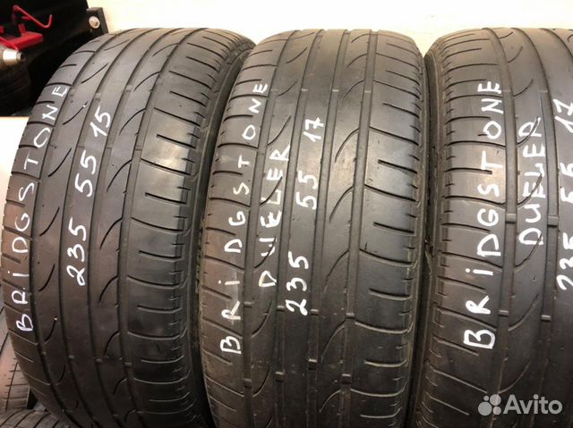 Bridgestone Dueler H/P Sport 235/55 R17, 4 шт