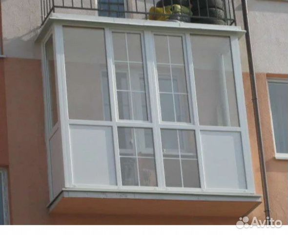 Балкон пвх под ключ