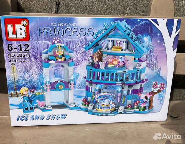 Лего Холодное Сердце Замок Светящийся