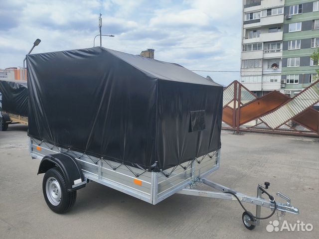 Прицеп легковой оцинкованный 2,5x1,3м